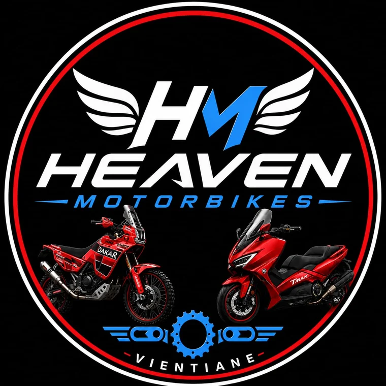 Heaven Motorbikes — scooter and motorbike rental, Vientiane